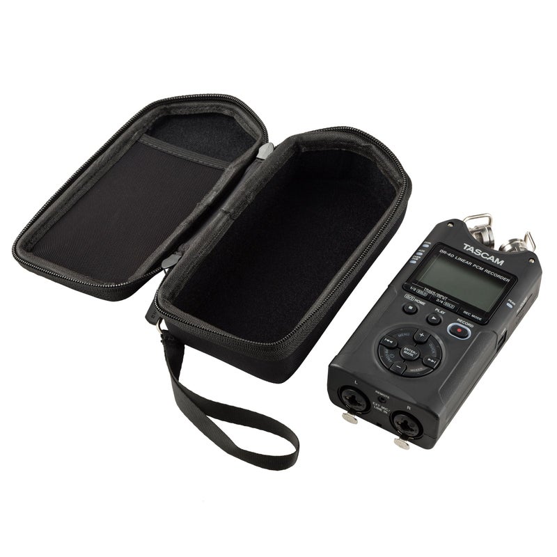 Caseling Hard Case Fits Zoom H4N PRO/PRO 4., DR-40X Recorder, or TASCAM DR-40 4-Track/Tascam DR-07X Recorder | Carrying Storage Travel Bag Protective Pouch - Image 5
