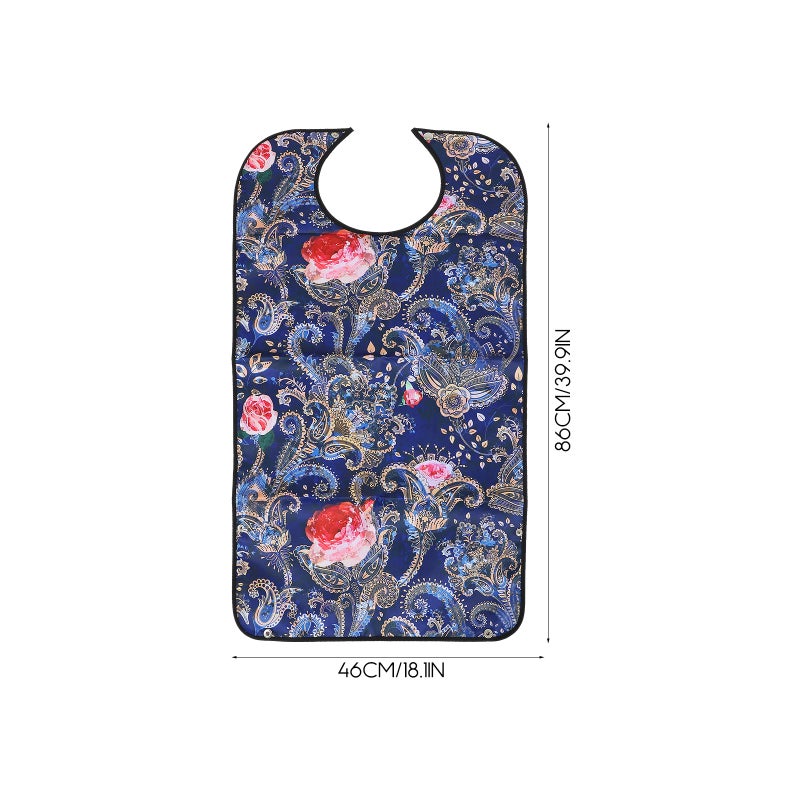 2pcs Practical Bib Eating Apron Washable Clothing Protector for The Old - Image 2