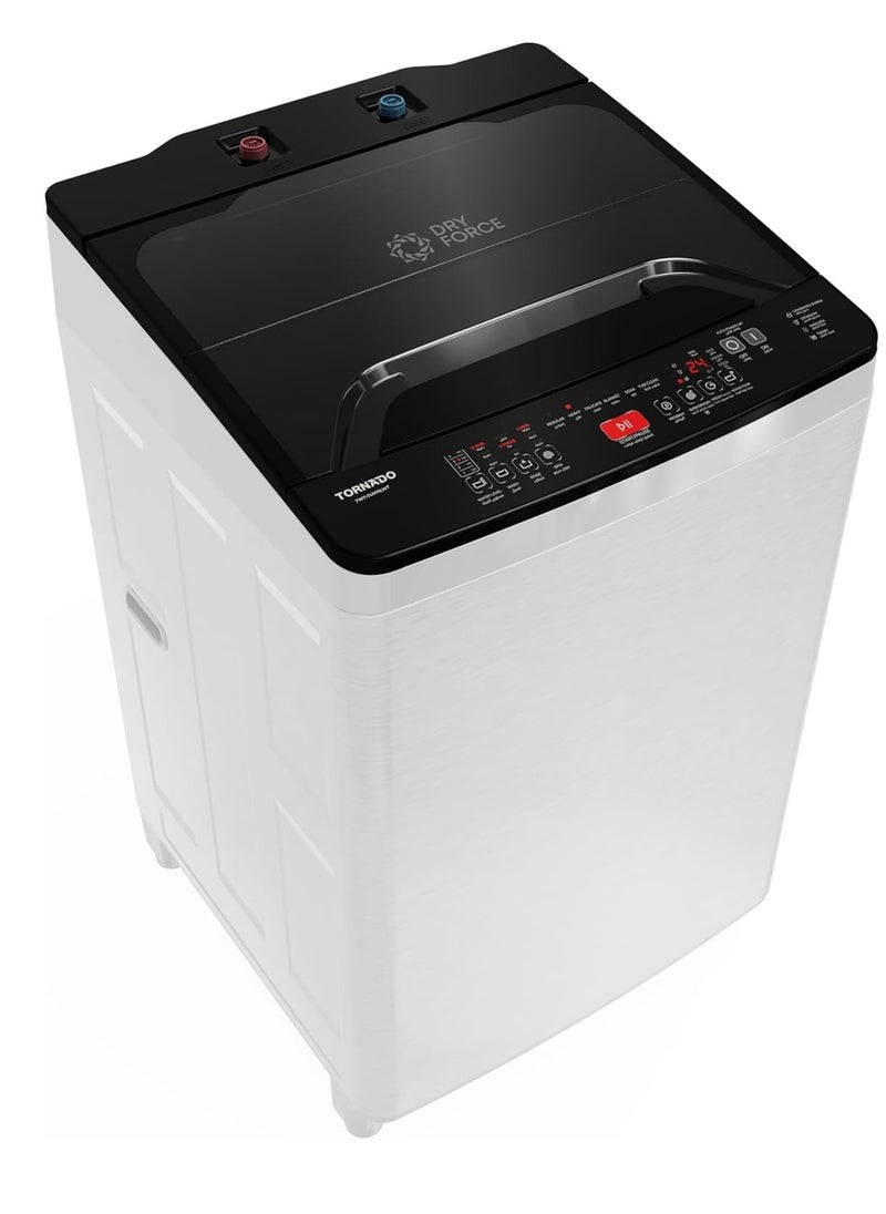 TORNADO Washing Machine Top Automatic 10 Kg Pump White TWT-TLN10LWT  - Image 3