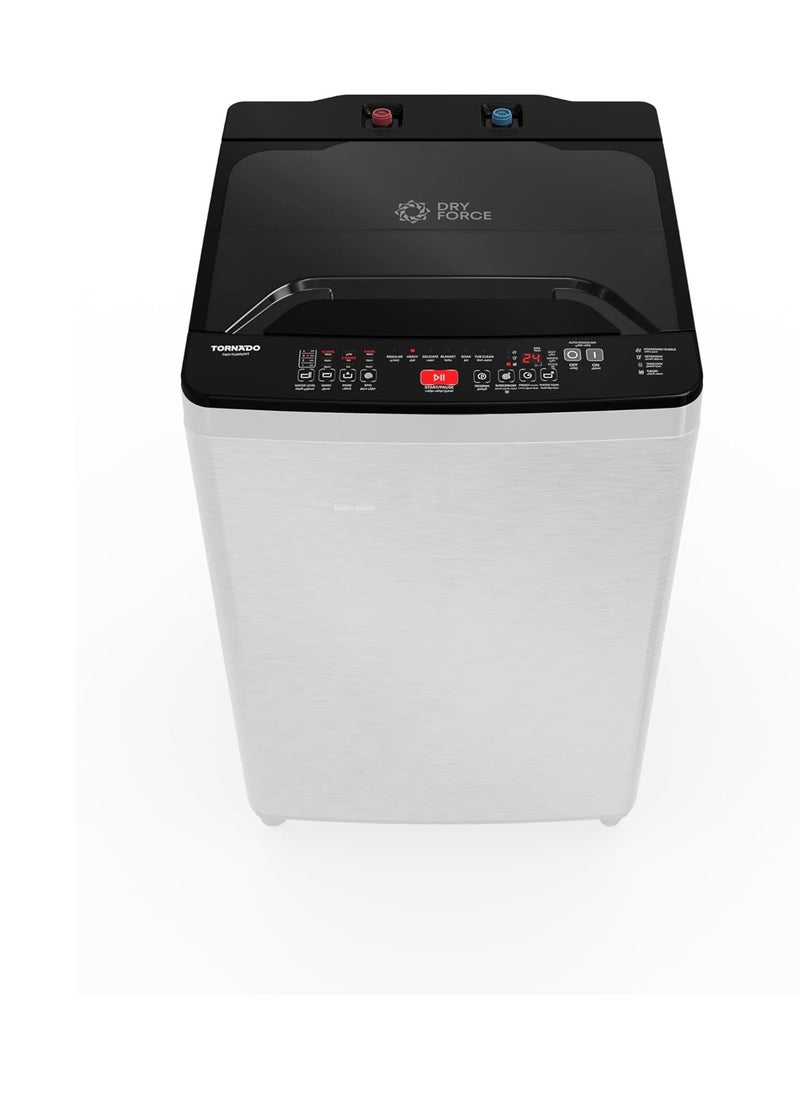 TORNADO Washing Machine Top Automatic 10 Kg Pump White TWT-TLN10LWT  - Image 4