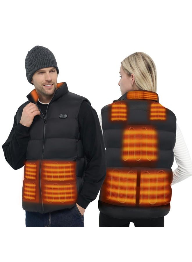 Dr. Prepare Unisex USB Electric Heated Vest with 3 Heating Levels, 6 Zones - Adjustable, Lightweight (Battery Not Included) - Image 1