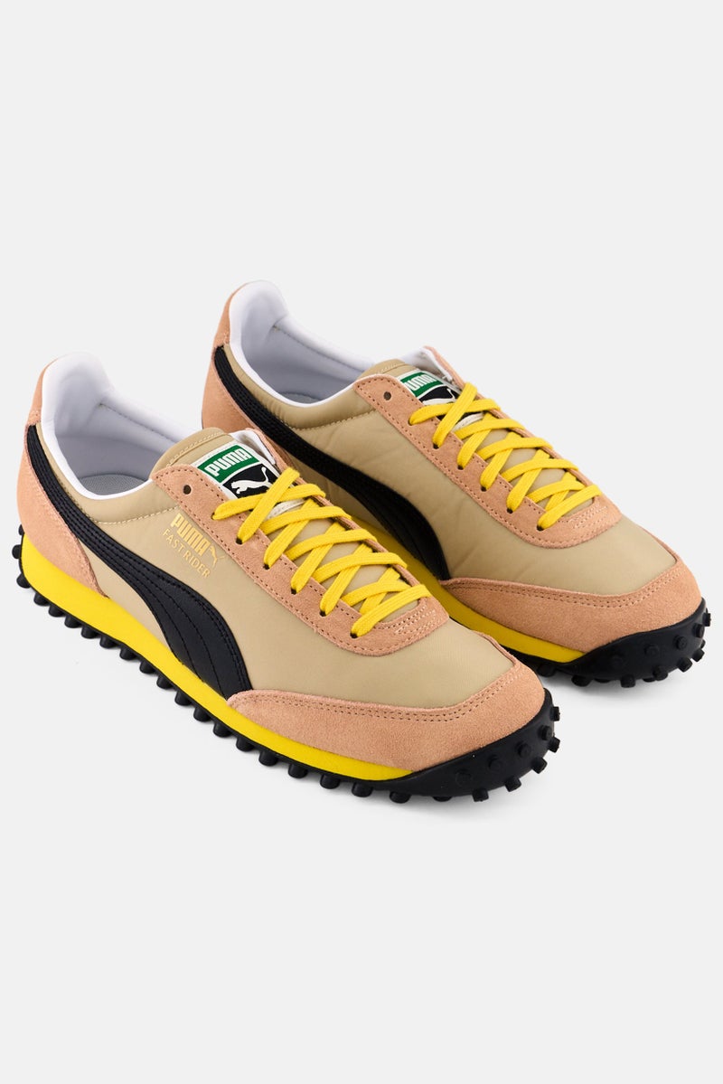 PUMA Men Fast Rider Lace Up Running Shoes, Multicolor - Image 1