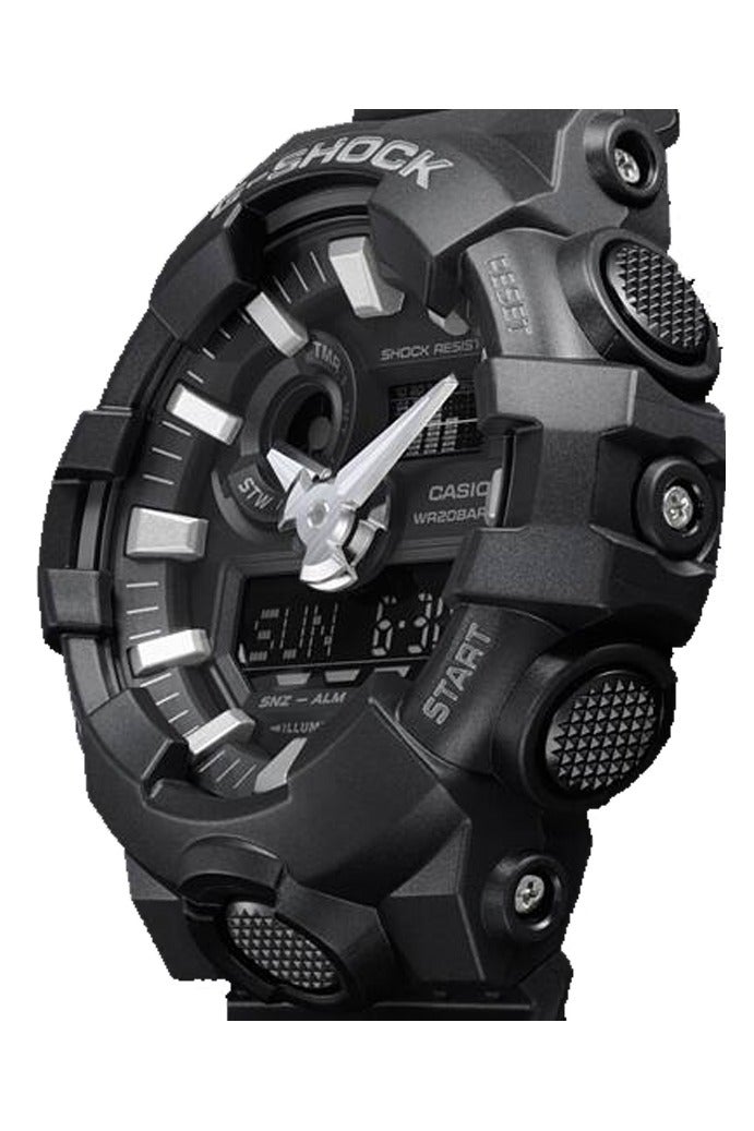 G-SHOCK ساعة جي شوك للرجال من الراتنج التناظرية الرقمية GA-700-1B - Image 2
