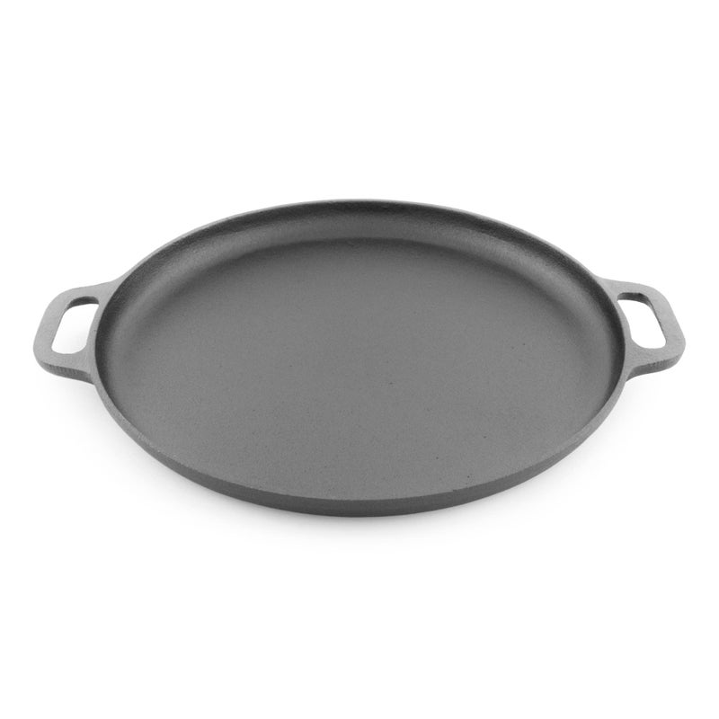 ForHauz PreSeasoned CastIron GriddlePizza Pan 14 Black