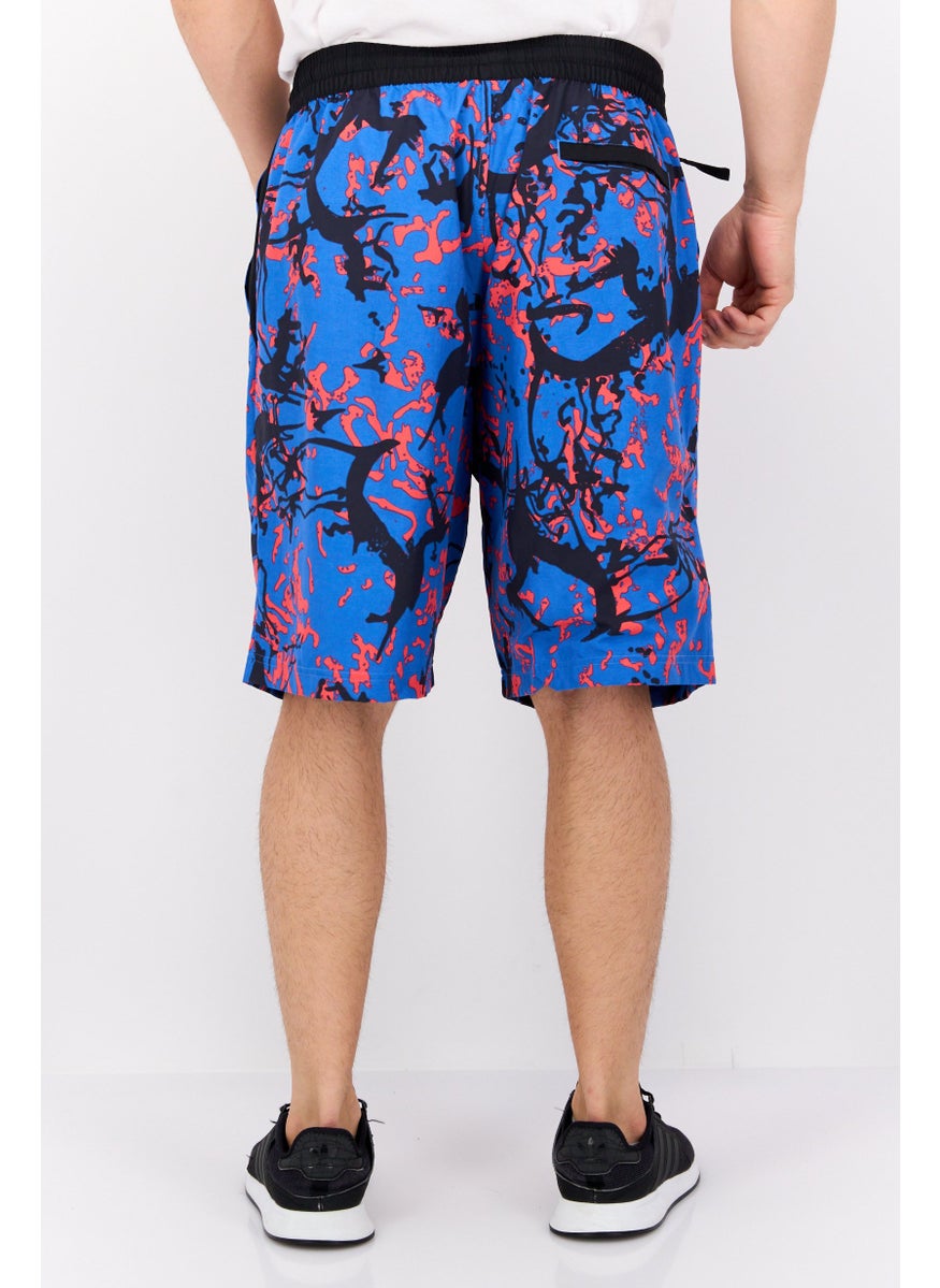 adidas Originals Men Sportswear Fit Embroidered Logo Shorts, Multicolor  - Image 3