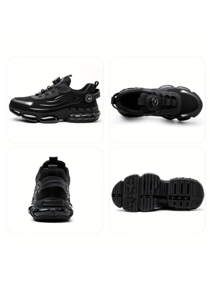 Verci - Unisex Professional Steel Toe Puncture Proof Work Boots Comfy Non Slip Cushioned Shock Absorption Safety Shoes Men's Outdoor Footwear (42 EUR) - Image 1