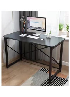 مكتب كمبيوتر بتصميم بسيط متعدد الأغراض طاولة كمبيوتر ومكتب دراسة مريح 120×60×73 سم