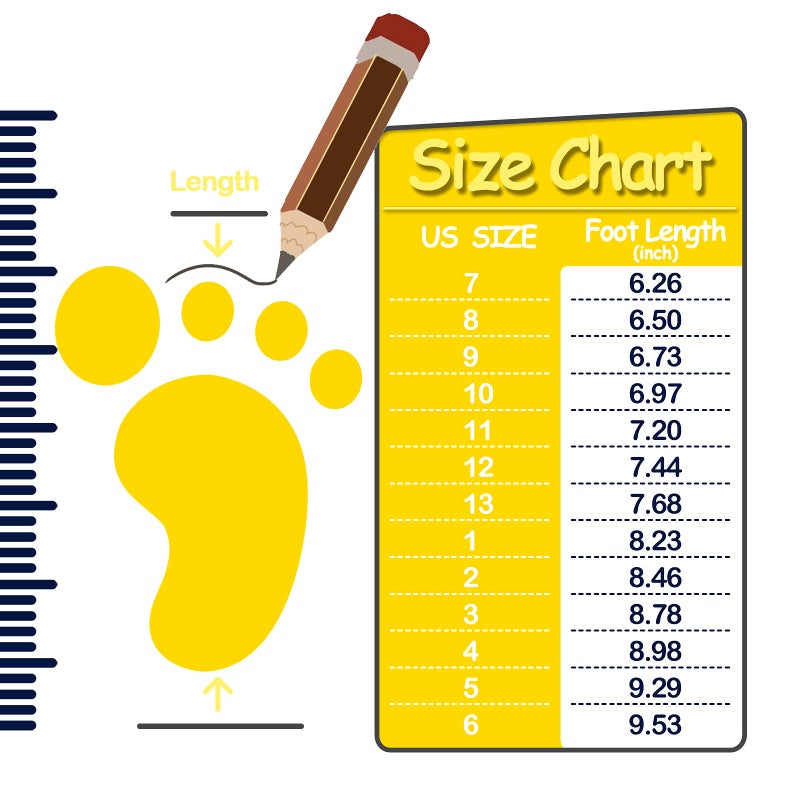 K KomForme Kids Girls & Boys Rain Boots with Easy-on Handles Waterproof Outdoors - Image 5