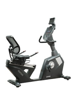 AXOX Fitness Rx5.0 Recumbent Bike: Self-Generating Power, 20 Resistance Levels, 12 Programs, Adjustable Seat, Mp3, Usb Charger, Ipad Holder, Supports 150Kg  - Image 1