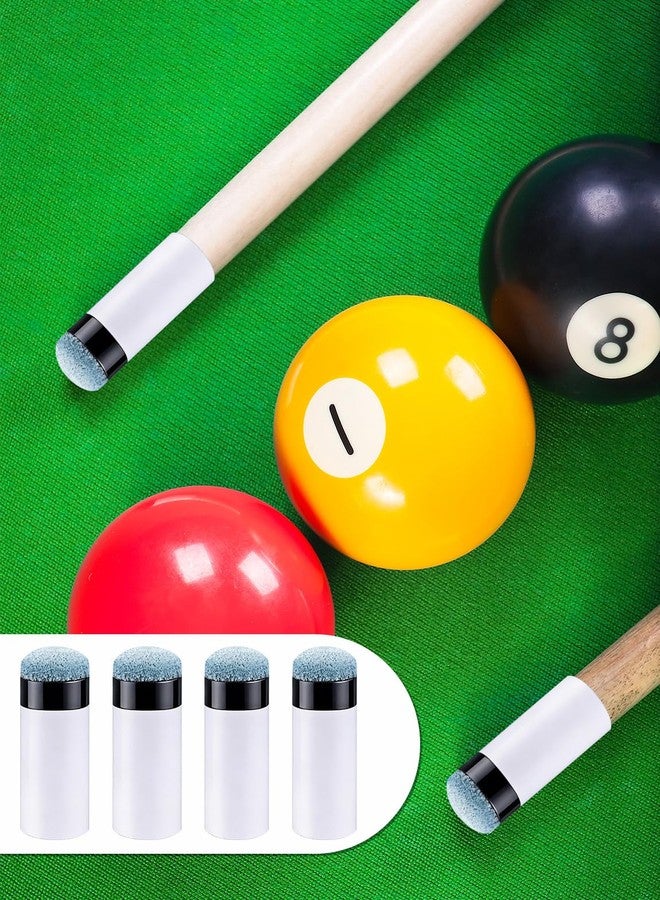 PCTCSHQ 20 Sets Pool Cue Tips Replacement Kit, Screw On Pool Stick Tips Billiard Cues Tips Replacement with White Pool Cue Stick Ferrules, 12mm/13mm, 10 Sets Each - Image 4