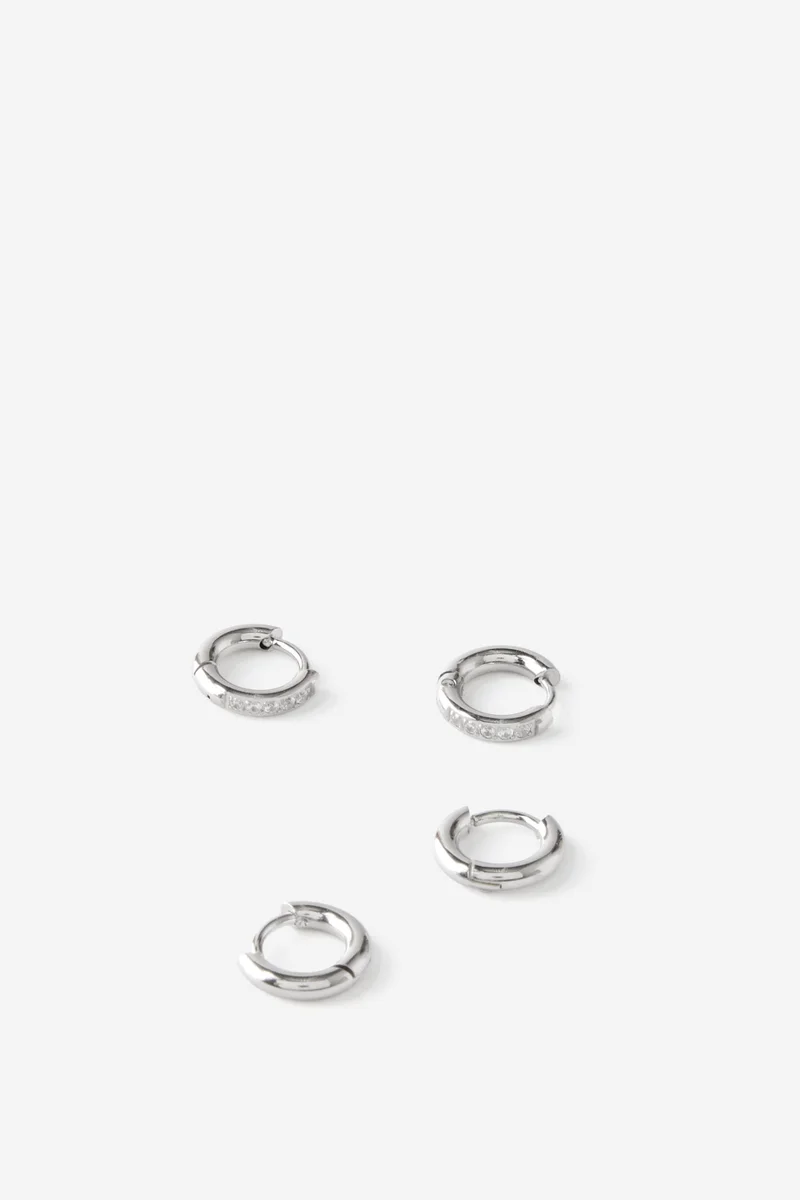 Waterproof 2Pk Small Earring
