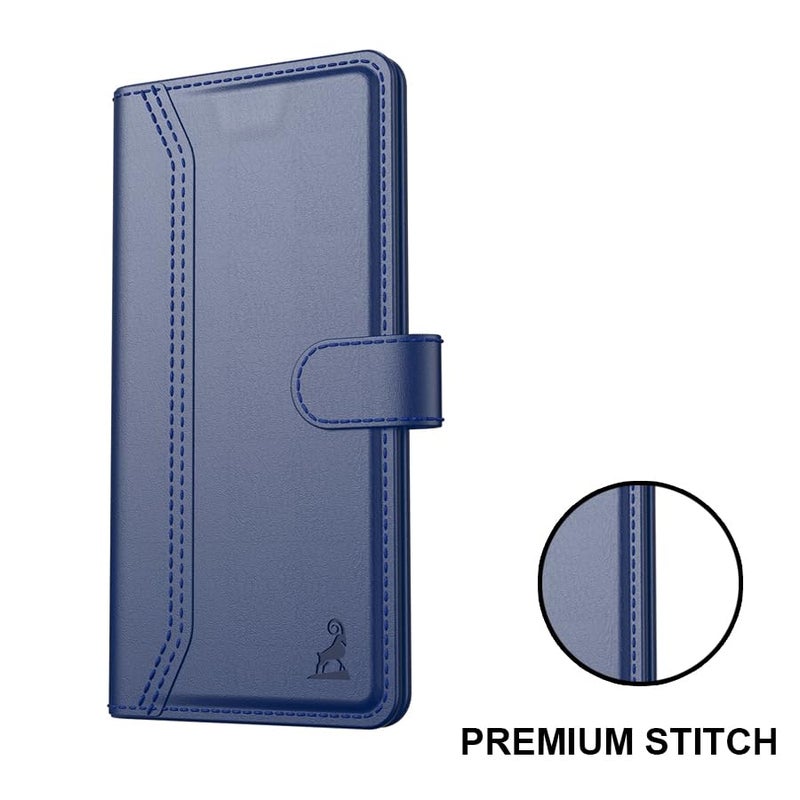 AIBEX ® Compatible for Motorola Edge 60 5G / Motorola Edge 60 Fusion 5G Flip Cover Leather Finish | Inside TPU with Card Pockets | Wallet Stand | Complete Protection Flip Case -Green - Image 5