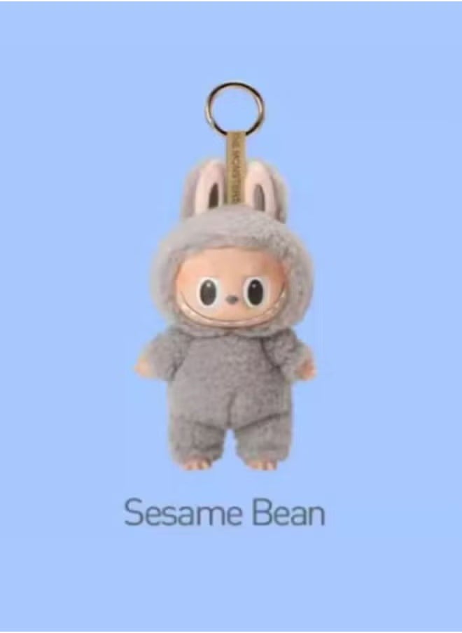 POP MART POP MART Labubu The Monsters Tasty Macarons Vinyl Plush Pendant Blind Box – 100% Authentic Collectible, Ultra-Soft Plush with Vinyl Face, Random Designs (Lychee Strawberry, Soy Milk, Sea Salt Coconut, Sesame Bean, Green Grape, Toffee Candy), Cute Keychain, Desk Buddy & Gift for Anime Lovers  - Image 2