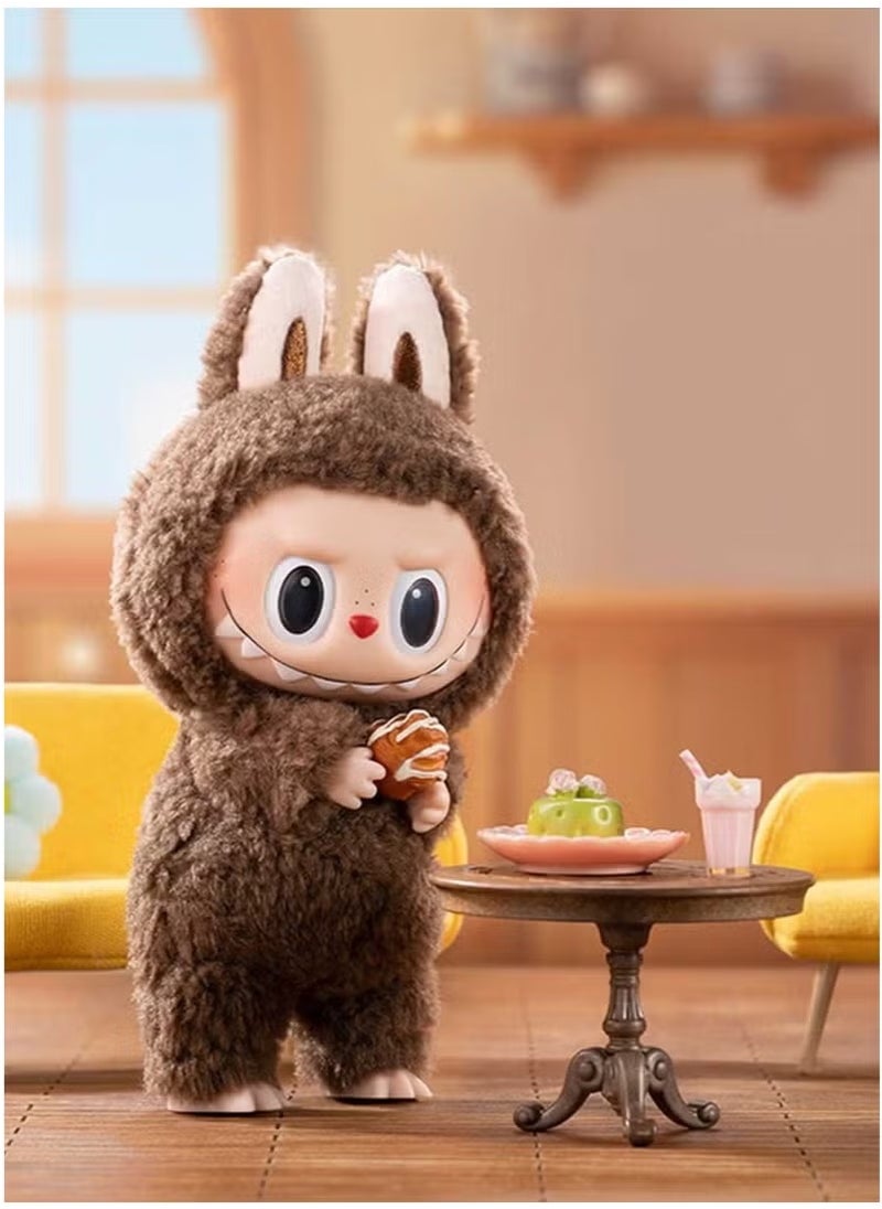POP MART POP MART Labubu The Monsters Tasty Macarons Vinyl Plush Pendant Blind Box – 100% Authentic Collectible, Ultra-Soft Plush with Vinyl Face, Random Designs (Lychee Strawberry, Soy Milk, Sea Salt Coconut, Sesame Bean, Green Grape, Toffee Candy), Cute Keychain, Desk Buddy & Gift for Anime Lovers  - Image 4