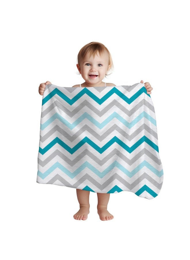 1st Step All Season Baby Blanket (Zig Zag, 70 X 100 Cms) - Image 1