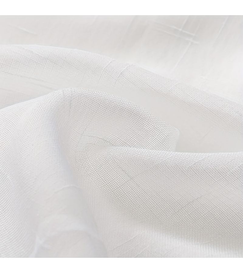 Modern Minimalist Solid Color Sheer Curtain for Living Room Bedroom Dining Room Study Grommet 42x96 Inches 1 Panel - Image 5