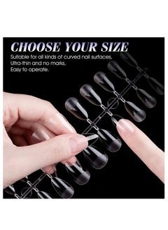 Remy Belle Soft Gel Nail Tips Short Almond 240 Pcs 12 Sizes  - Image 2