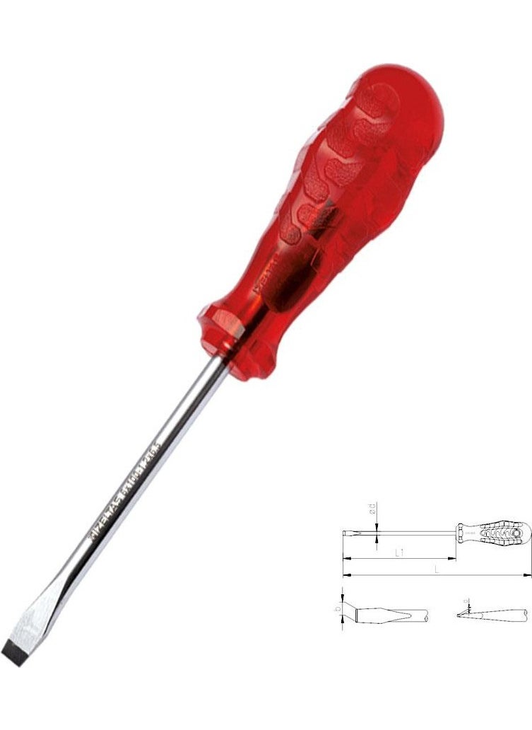 İzeltaş Izeltaş 4100 Kraft Flat Head Screwdriver 5X125 