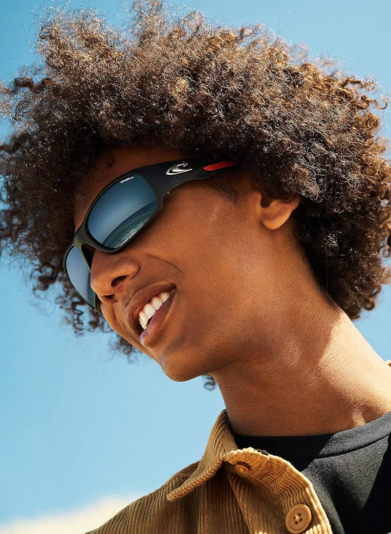 O'NEILL ONS-Zepol 2.0 Men Wrap Polarized Sunglasses Black 62 mm