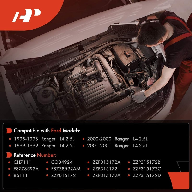 A-Premium Engine Coolant Thermostat Housing for Ford Ranger - Image 2