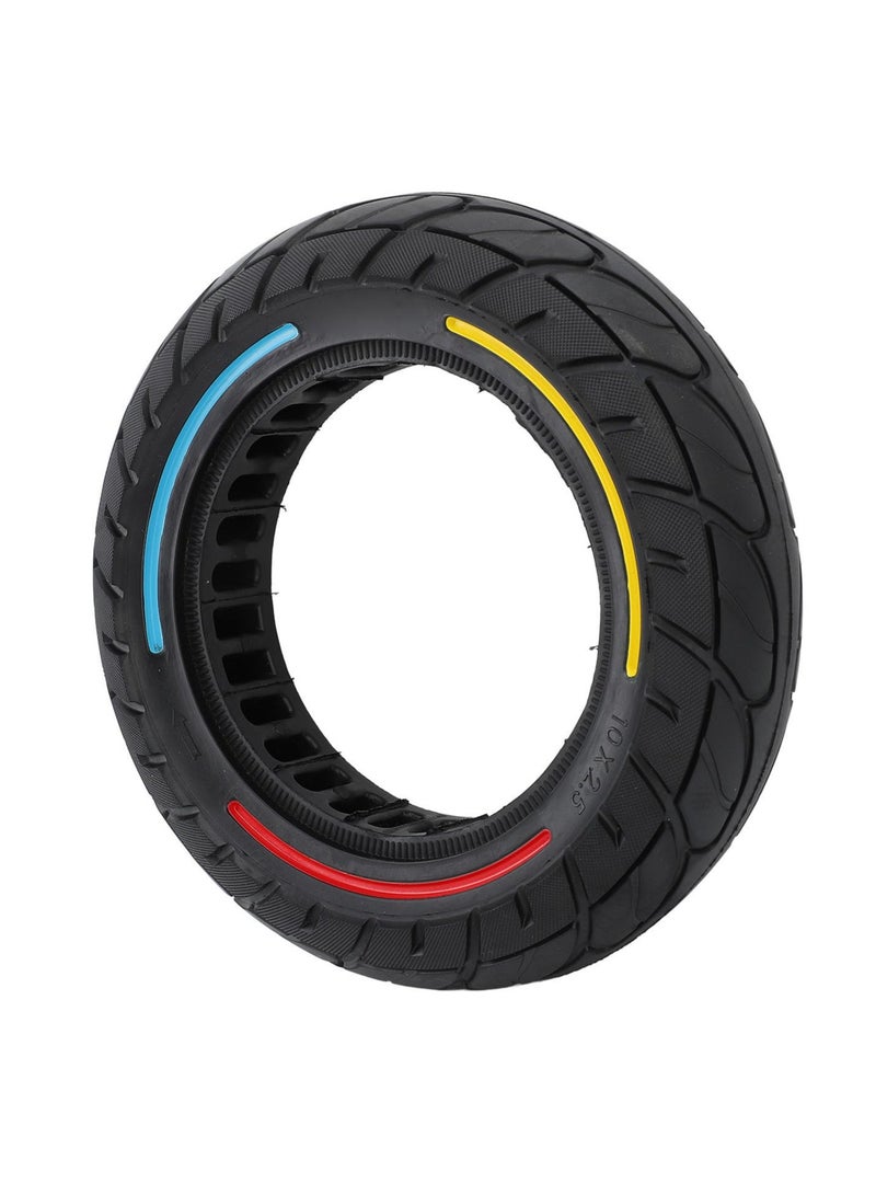 إطارات سكوتر كهربائية 10x2.5 - عجلات بديلة مطاطية مقاس 10 بوصات مع امتصاص فائق للصدمات ومضادة للانزلاق