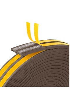 Plan A Weather Stripping, 9mm x 4mm Self Adhesive Foam Type E Seal Strip Seal Strip Anti-Collision Soundproof Ideal for Doors and Windows to Improve Insulation and Protection (2)  - Image 2