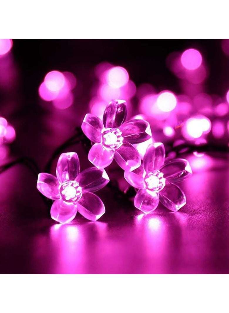 KUYING LED Solar Cherry Blossom Light String 