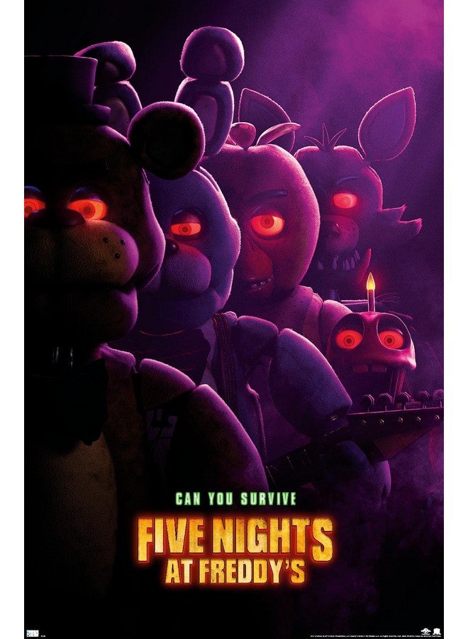 Trends International Five Nights at Freddy's Movie - Teaser One Sheet Wall Poster - Image 1