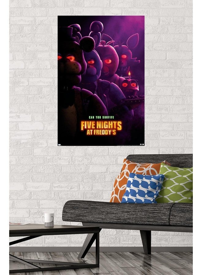 Trends International Five Nights at Freddy's Movie - Teaser One Sheet Wall Poster - Image 2