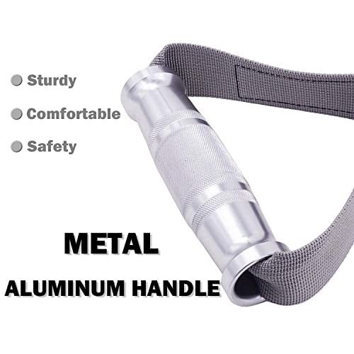 J Bryant Fitness Metal Gym Handles for Cable Machine Attachment Heavy Duty Aluminum Alloy Handle Grips Durable Workout Handles for Resistance Bands Pulley LAT Pulldown System - Image 4