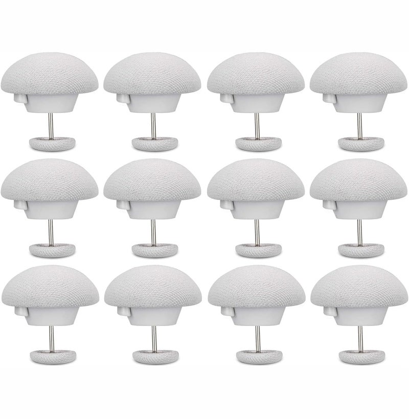 HKD HKD Duvet Pin Duvet Clips Duvet Cover Pins Comforter Clips with Soft Fabric Material Double Sided Pin Fasteners with Long and Short Nails for Quilt Cushions Curtains Set of 12 