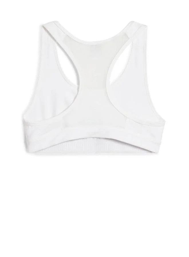 PUMA puma white-big black cat Logo 4Keeps Bra for Women | Best Price UAE