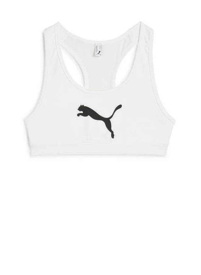 PUMA puma white-big black cat Logo 4Keeps Bra for Women | Best Price UAE