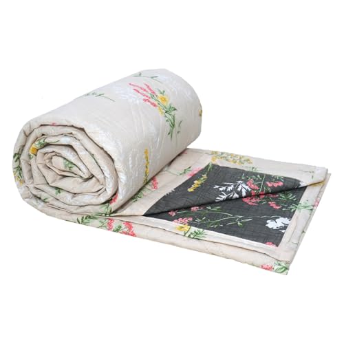Innovative Edge All-Season Double Bed AC Comforter - Microfiber Quilt - Warm Winter & Cool Summer Seamless Blanket, Reversible Pinsonic King Size Bedding - Image 4