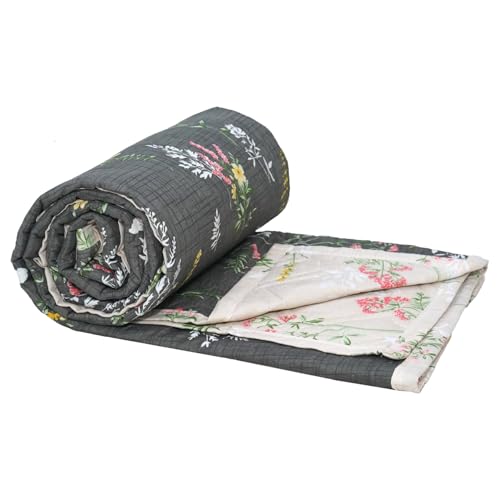 Innovative Edge All-Season Double Bed AC Comforter - Microfiber Quilt - Warm Winter & Cool Summer Seamless Blanket, Reversible Pinsonic King Size Bedding - Image 3