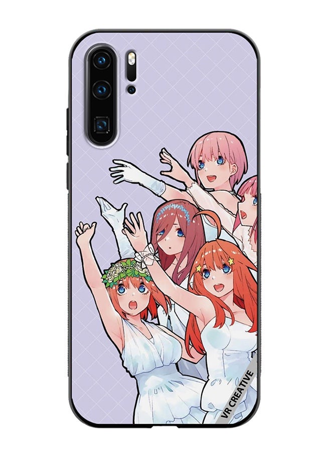 VR CREATIVE Protective Case Cover For Huawei P30 Pro Go Toubun No Hanayom Design Multicolour - Image 1