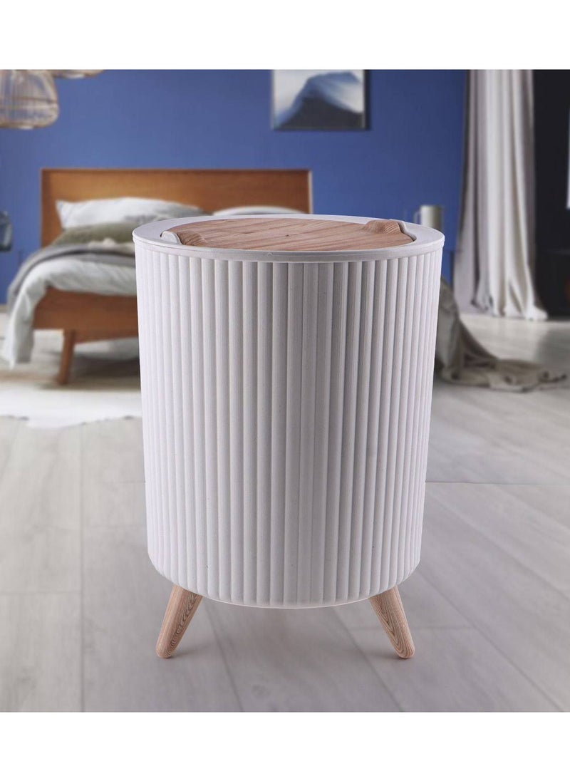 Generic - Multi-purpose wastebasket designed to be used in different places Available in white Z - Image 1