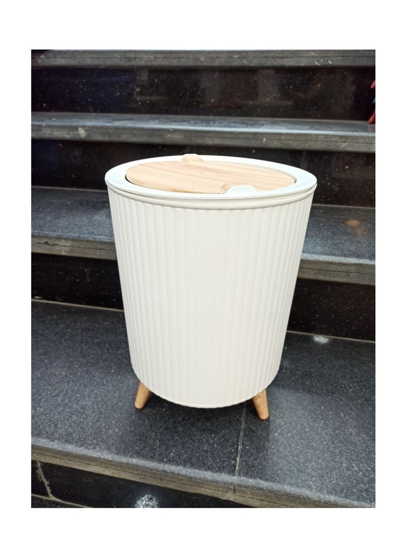 Generic - Multi-purpose wastebasket designed to be used in different places Available in white Z - Image 1