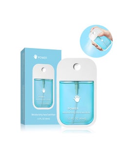 POWER Moisturiaing Hand Sanitizer Spray，For Adults And Kids,Spray Hand Sanitizer Travel Size,Hydrating Hand Sanitizer Spray For Adults,Power Mist Hand Sanitizer 45ml (Aloe Vera)  - Image 1