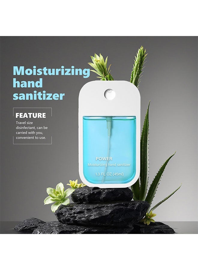 باور بخاخ مرطب لليدين ، للبالغين والأطفال ، بخاخ معقم اليدين بحجم السفر ، بخاخ مرطب لليدين للبالغين ، معقم اليدين بالطاقة 45 مل (الصبار) - Image 5