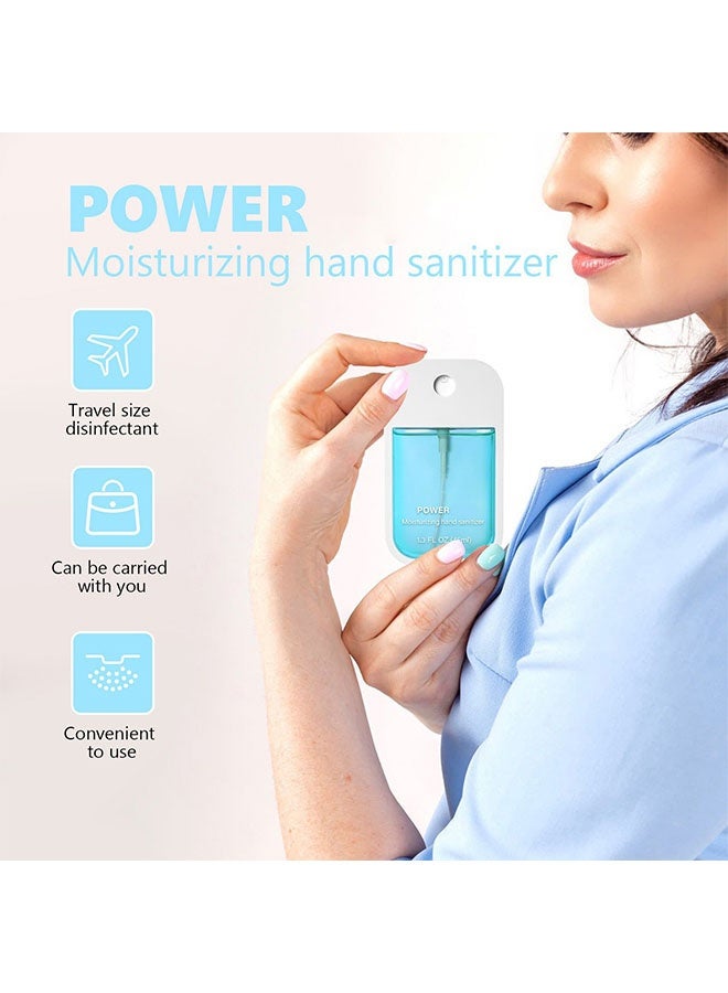 باور بخاخ مرطب لليدين ، للبالغين والأطفال ، بخاخ معقم اليدين بحجم السفر ، بخاخ مرطب لليدين للبالغين ، معقم اليدين بالطاقة 45 مل (الصبار) - Image 4