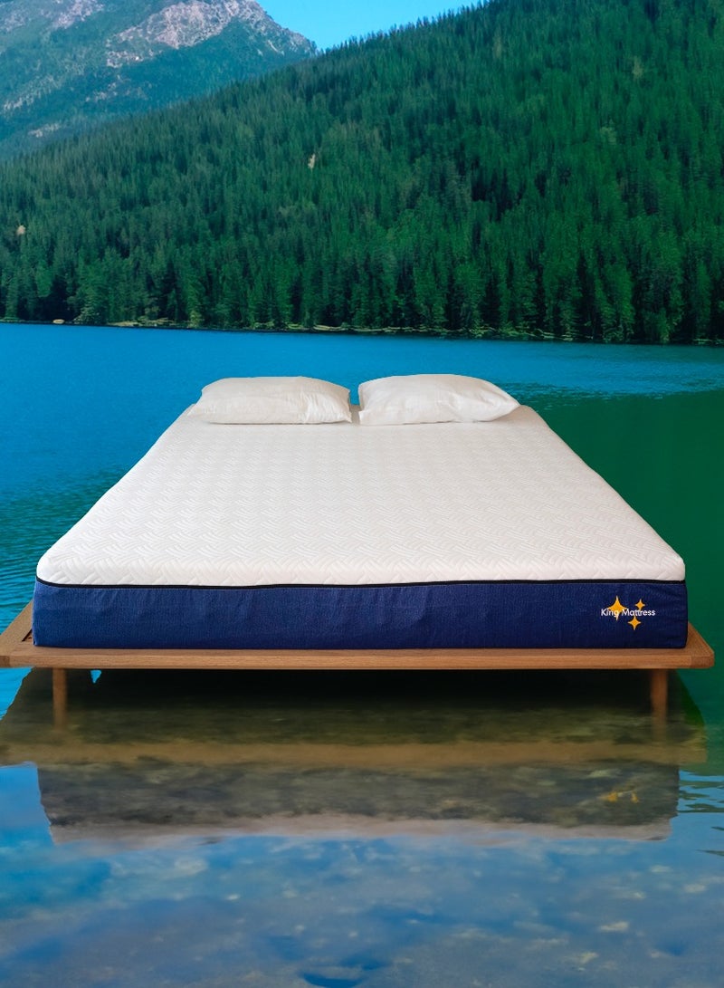 KingMattress Sultan Memory Foam Mattress, Cloud Like Comfort, High Edge Support and Sleeps Cool  - Image 1