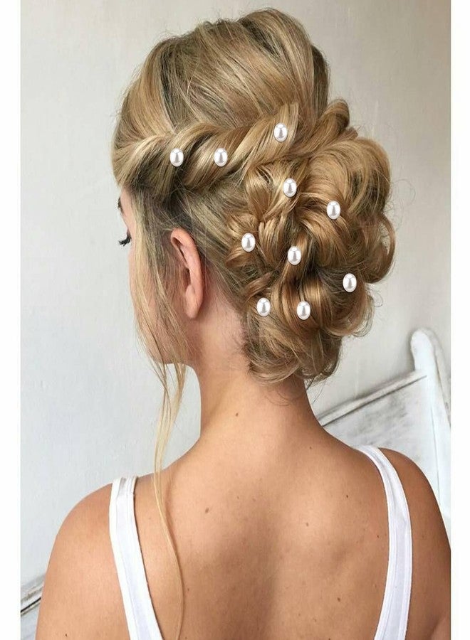Hapdoo 20pcs Pearl Hair Clips, Gold pearl Spiral Hair Clip Bridal Pins, Vintage Wedding Braided Hair Clips Headpieces, Fashion Hair Stylish Accessories for Women Girls - Image 5