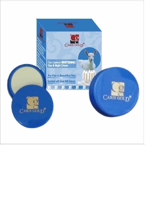 CARIS GOLD - Caris Gold Goat Milk Extract Whitening Day & Night Cream 4g - Image 1
