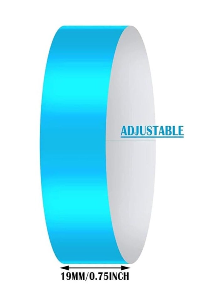 PRINTSHOP4ME 5 Colored Paper Wristbands For Events Comfortable Tear Resistant Paper Bracelets Concert Identification Paper Bracelets Party Hand Bands Lightweight - Image 3