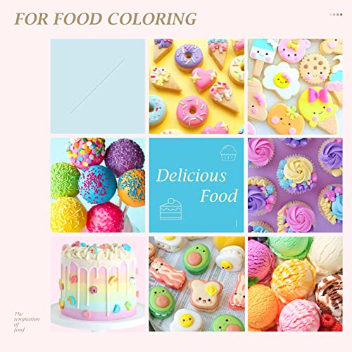 Nomeca 12 Color Cake Food Coloring Set Nomeca Food Grade Vibrant Food Color Liquid Dye Tasteless for Baking Icing Easter Egg Fondant Cooking Slime Making DIY Supplies Kit  35 Fl Oz 10 ml Bottles - Image 5