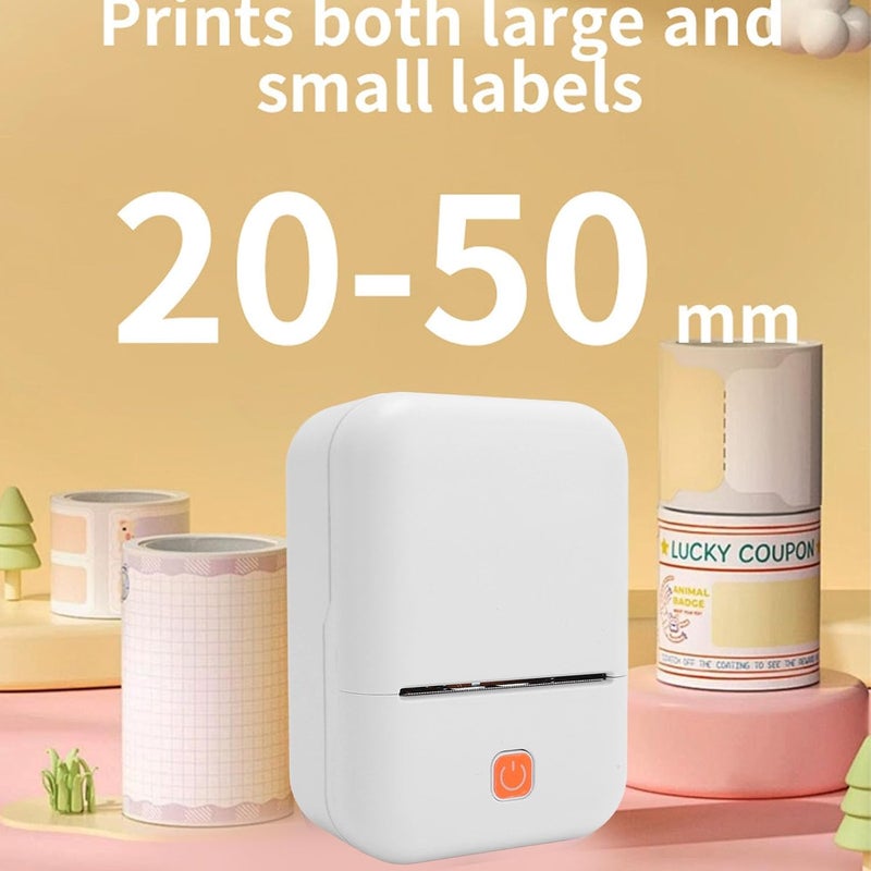 GOWENIC Y2 Label Makers, 203dpi Barcode Label Printer Portable BT Thermal Label Printer for Small Business, Address, Logo, Clothing, Mail, Over 700 Built in Print Templates - Image 3