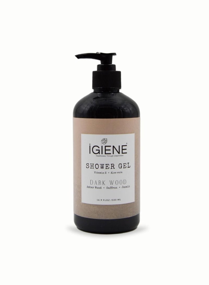 Igiene Shower Gel Dark Wood 500ml