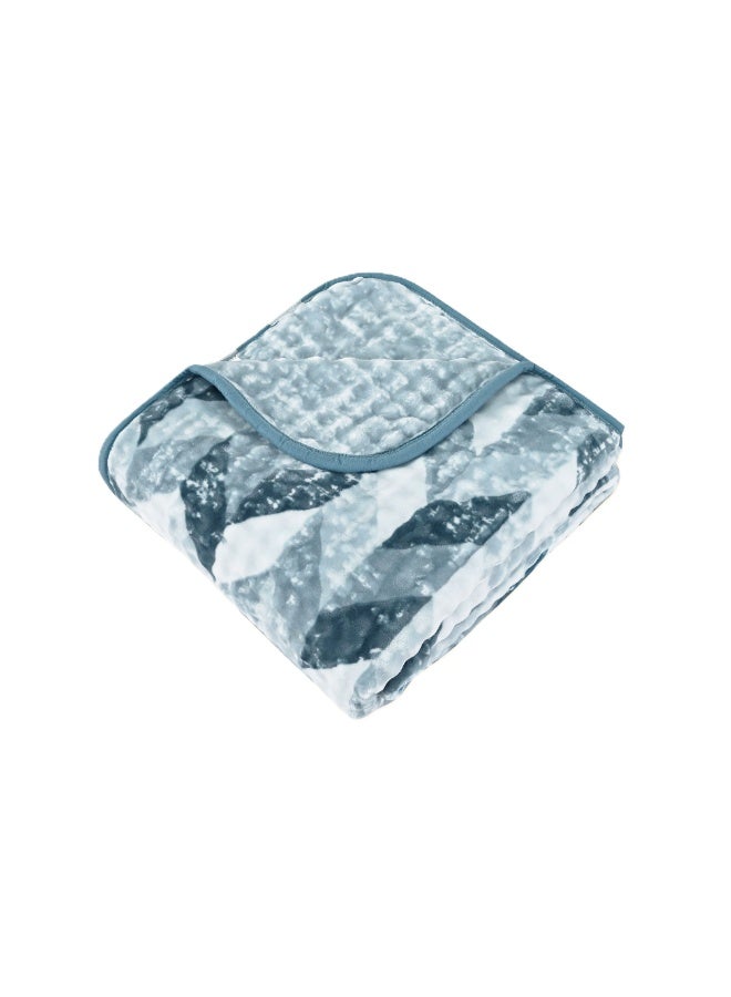 Morano My Touch Weighted Blanket - Soft Fleece Blanket for Winter, 220 x 240 cm, 2-Ply, 4kg, 100% Polyester Cozy Blanket for Comfort and Warmth - Image 2