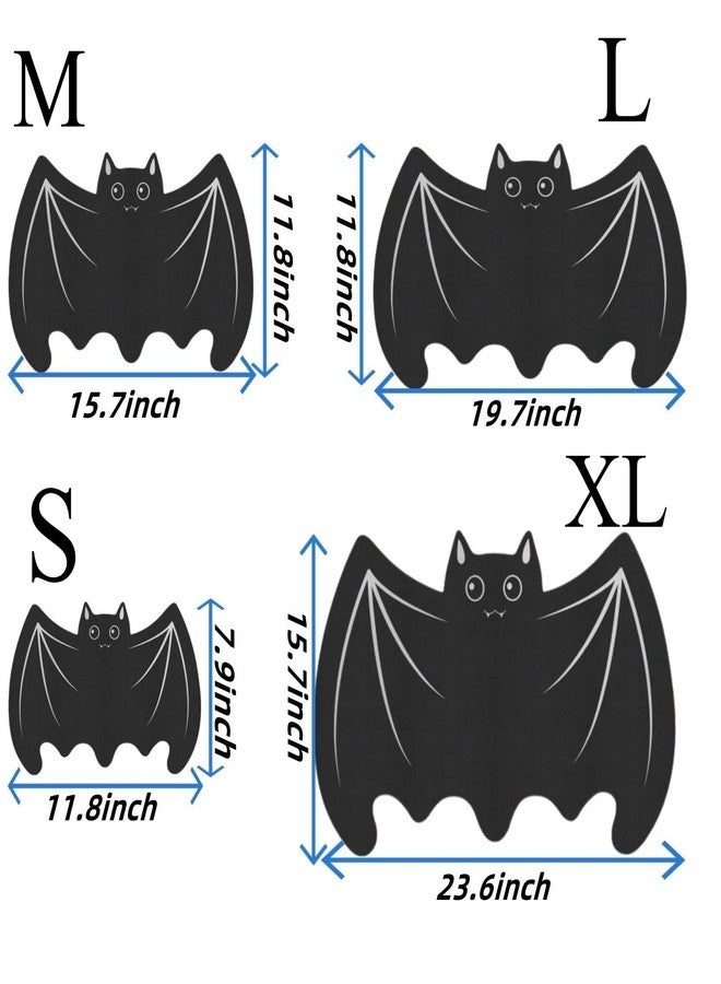 PetPhindU Halloween Pet Food and Water Bowl Mat Gothic Pet Placemat Waterproof Washable Suitable for Cats Dogs Rabbits Waterproof and Dirt-Resistant Floor (15.7 * 11.8inch) - Image 2